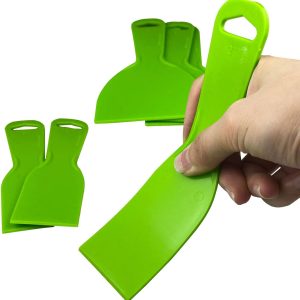 6 Pcs Putty Knife Set - Plastic Spreader, Scraper Tool for Spackle, Paint and More - Image 1