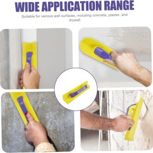 Putty Cutter Gauging Trowel Lightweight Plastic Corner Tool for Plastering Repairing Wall Corners Durable Paint Scraper for DIY Professional Use Improves Work Efficiency - Image 2